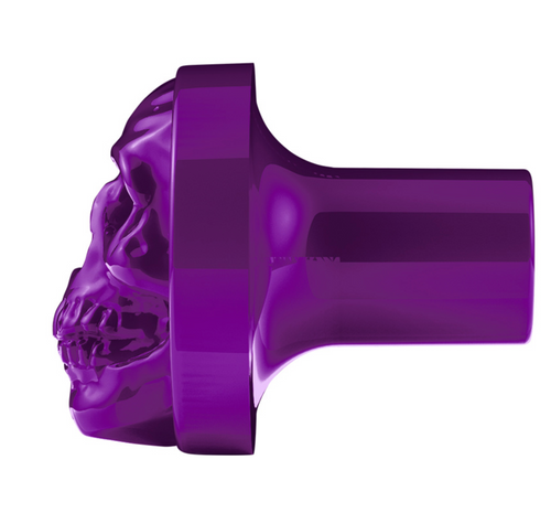 Skull Air Valve Knob - Candy Purple