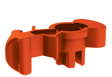 Candy Color Plastic Splitter Button For Eaton Fuller 13 Speed Shifter-Cadmium Orange