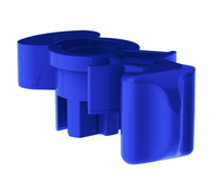 Candy Color Plastic Splitter Button For Eaton Fuller 13 Speed Shifter-Indigo Blue