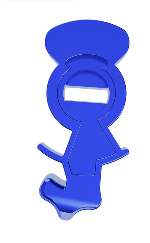 Candy Color Plastic Splitter Button For Eaton Fuller 13 Speed Shifter-Indigo Blue