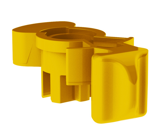 Candy Color Plastic Splitter Button For Eaton Fuller 13 Speed Shifter-Electric Yellow
