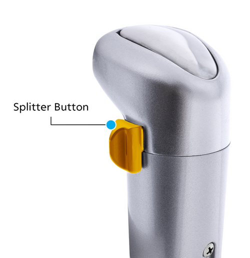 Candy Color Plastic Splitter Button For Eaton Fuller 13 Speed Shifter-Electric Yellow