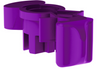 Candy Color Plastic Splitter Button For Eaton Fuller 13 Speed Shifter-Candy Purple