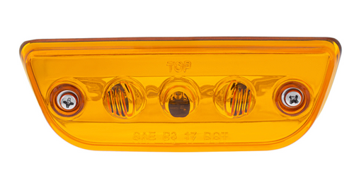 3 LED Cab Light For 2013-2021 Peterbilt 579 & Kenworth T680-Amber LED/Lens