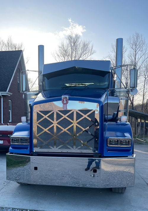 Grille Fits Kenworth T800 S.Steel