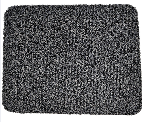 Black/Grey Floor Mat Fits Peterbilt 357, 378, 379, 385 - 2005 & Newer