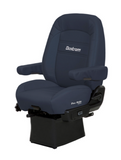 Seat, LO Pro 910 Air Suspension, Mid - Back, Air Lumbar, Dual Armrests , Color Blue, Ultra Leather