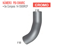 Right Side Chrome Exhaust Elbow Fits Peterbilt 379