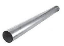 Premium 5" X 120" Aluminized Tube Od Pipe