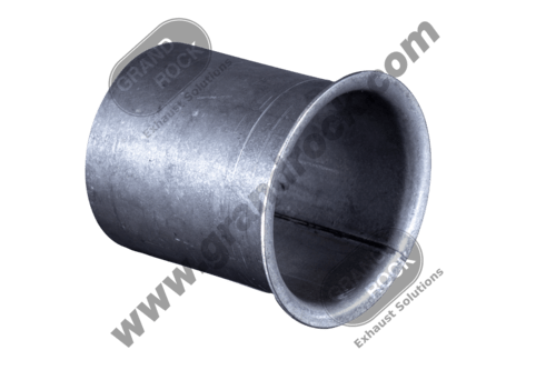 3.5" X 4" OD Flare Aluminized Fits 3208T CAT