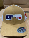 Hat Mesh Tan, Texas, Color Beige