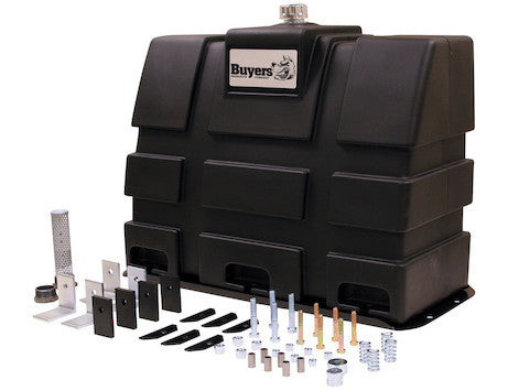 Plastic Hydraulic Tank 50 Gallon Polyethylene Upright 35” Long x 16” Wide x 26” High