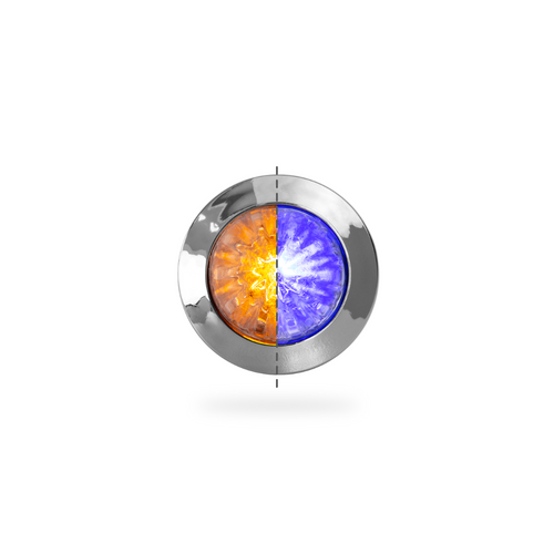 1" Watermelon LED Dual function light 12V