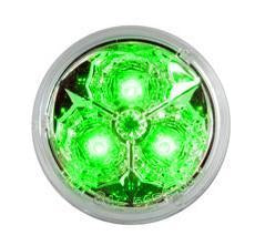 2” Round Star Design 3 LED Marker Light 12V