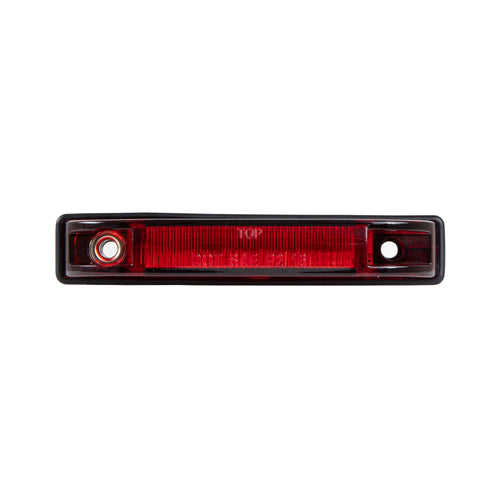 Rectangular Marker Light Red/Red 6 Leds 12V