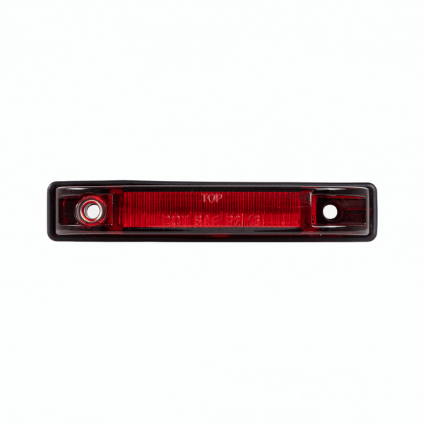 Rectangular Marker Light Red/Red 6 Leds 12V – MiamiStar.com