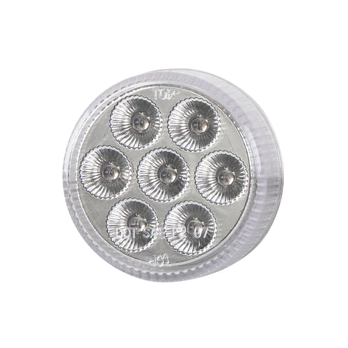 2.5” Led Marker Light Dual Color (Red/Blue Clear Lens) 12V