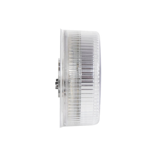 2.5” Led Marker Light 12V (White/Clear Lens)