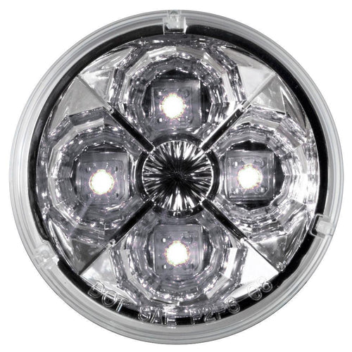 2.5” Round Star Design 4 Led Marker Light 12V