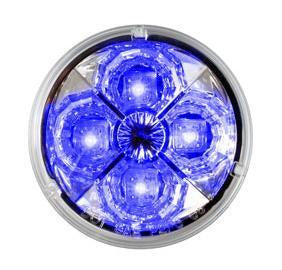 2.5” Round Star Design 4 Led Marker Light 12V