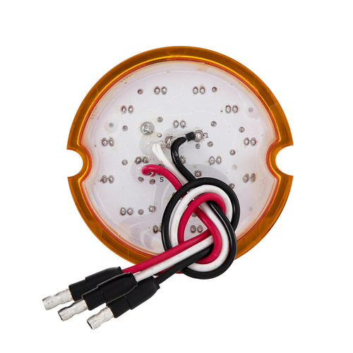 Led Cab Light With 17 Led (Amber/Amber Lens)