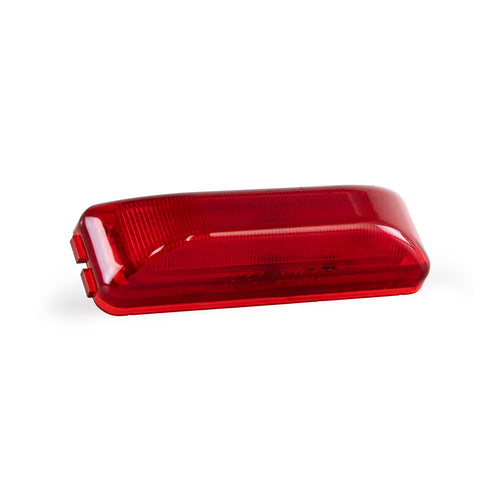 3-3/4”Rectangular Marker Light 6 Led Red/Red