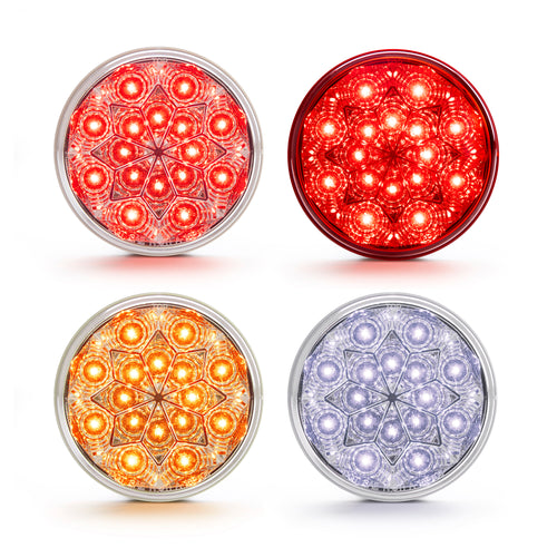 4” Round Star LED Light 12V