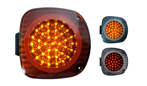 Available with lens and reflectors in other colors.