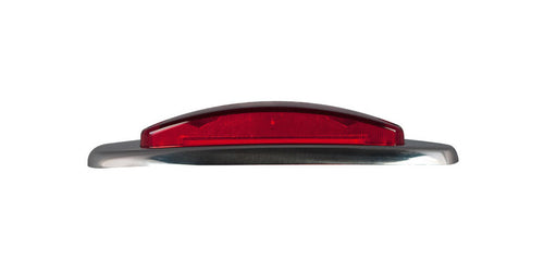 5” Oval Star 4 LED Marker Light 12V - Dual Function