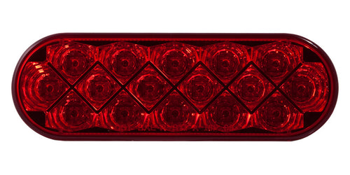 6” Oval Star 16 Led Light 12V