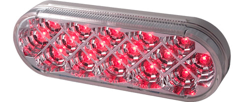 6” Oval Star 16 Led Light 12V