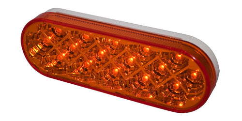 6” Oval Star 16 Led Light 12V