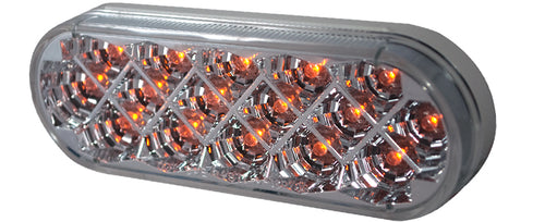 6” Oval Star 16 Led Light 12V