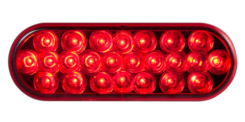 6” Oval 24 LED Park/Turn/Clearance Light 12V