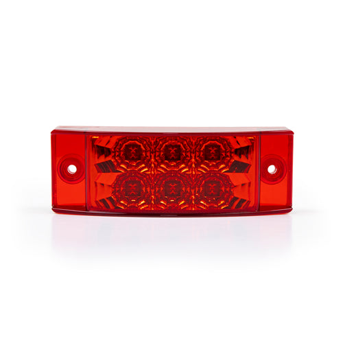 Rectangle LED Marker Light Acrylic Lens and Base 12V