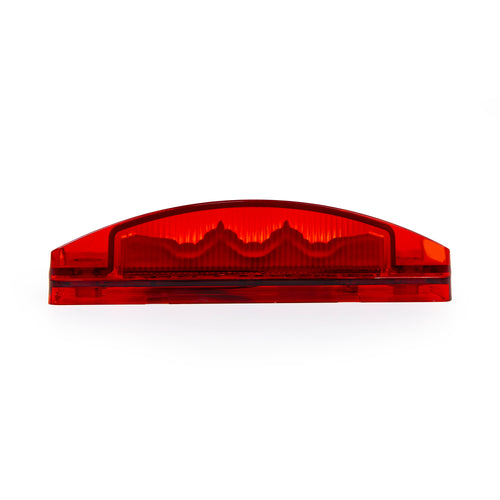 Rectangle LED Marker Light Acrylic Lens and Base 12V
