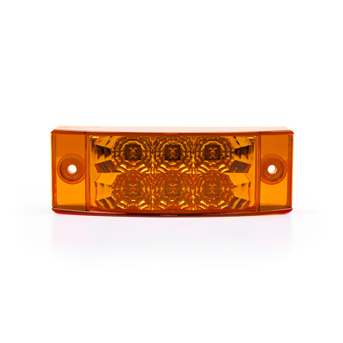 Rectangle LED Marker Light Acrylic Lens and Base 12V