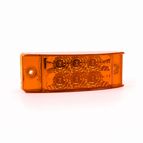 Rectangle LED Marker Light Acrylic Lens and Base 12V