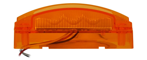 Rectangle 6 LED Marker & Turn Light Dual Function 12V