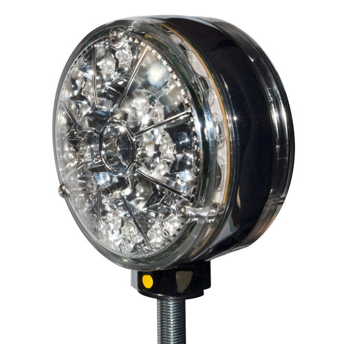 4” Star Double Face Amber/Red Led Light