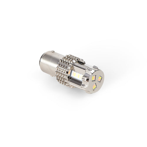 White / Green 1157 - Dual Color 15 LED Bulb for Glass  Lens Light (2nd Gen.)