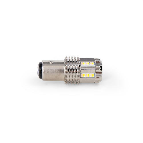 Amber / Purple 1157 - Dual Color 15 LED Bulb for Glass  Lens Light (2nd Gen.)