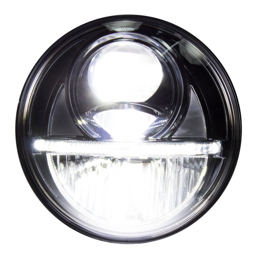 7" Led Headlight with LED Light Bar, High and Low Beam