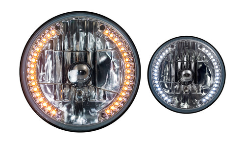 7" Halogen Universal Headlight W/ 34 Led