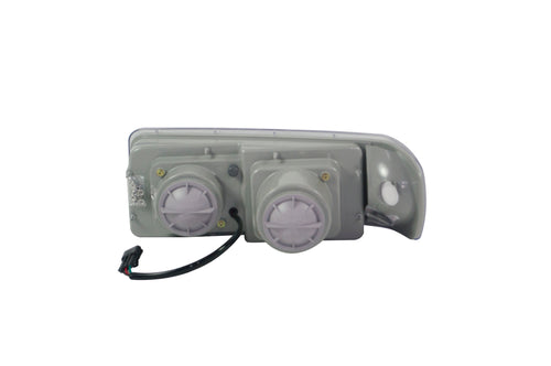 Black Matte Projector Headlight fits Freightliner FLD 120 /112