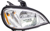 Headlight Fits Freightliner Columbia Chrome Housing Led High/Low Beam