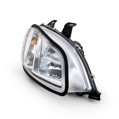 Headlight Fits Freightliner M2 Chrome Led High/Low Beam