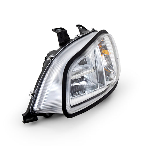 Headlight Fits Freightliner M2 Chrome Led High/Low Beam