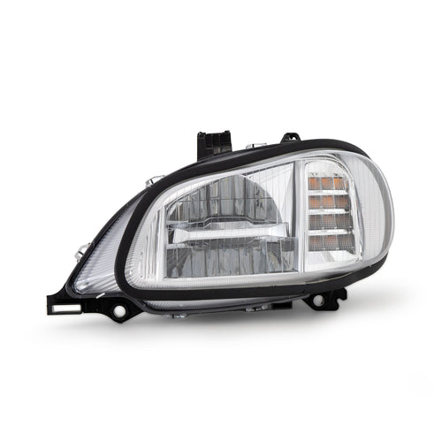 Chrome High Power LED Fog Light Fits Freightliner Cascadia 2018-2024 Driver Side