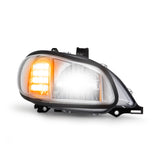 Chrome High Power LED Fog Light Fits Freightliner Cascadia 2018-2024 Passenger Side